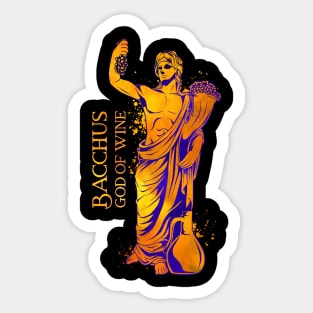 God of wine - Bacchus Sticker